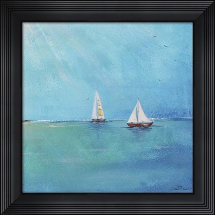 Framed Summer Breeze III Print