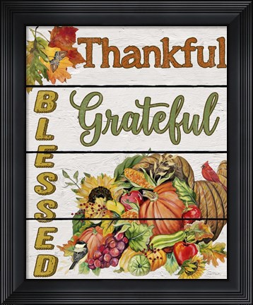 Framed Thanksgiving-G Print