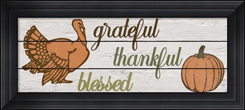 Framed Thanksgiving-M Print