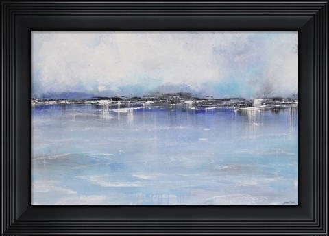 Framed Misty Blue-A Print