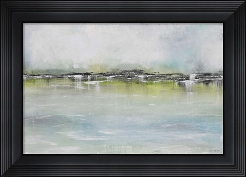 Framed Misty Blue-B Print