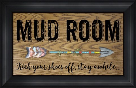 Framed Mud Room-A Print