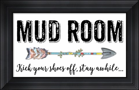 Framed Mud Room-C Print