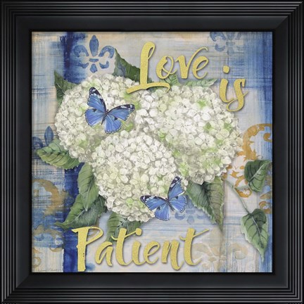 Framed Love Is II Print