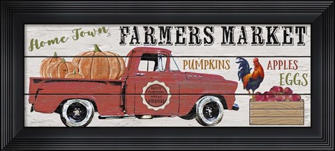 Framed Farmers Market-A Print