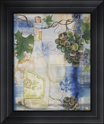 Framed Royal Wine II Print