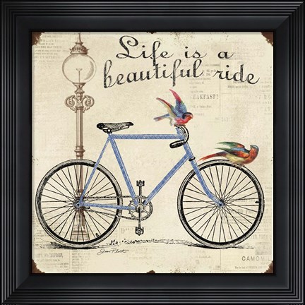 Framed Life is a Beautiful Ride Print