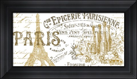 Framed Parisienne A Print