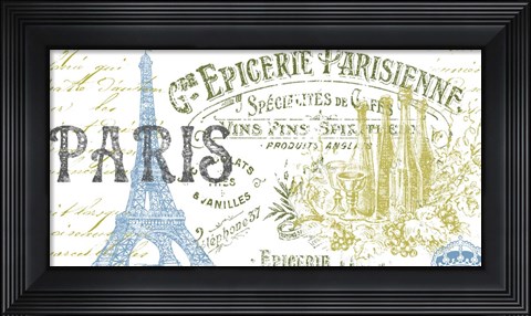 Framed Parisienne C Print
