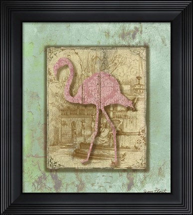 Framed Bird Silhouette 3 Print