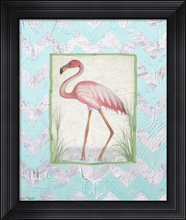 Framed Flamingo Print