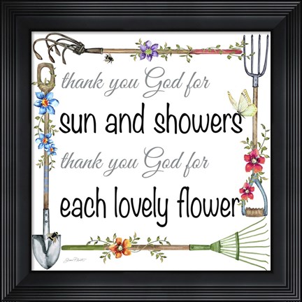 Framed Garden Inspiration - C Print