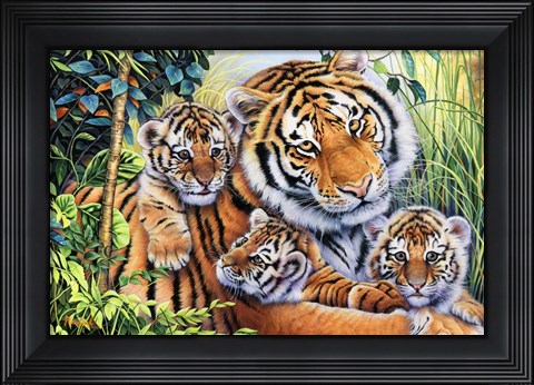 Framed Lily&#39;s Pride Print