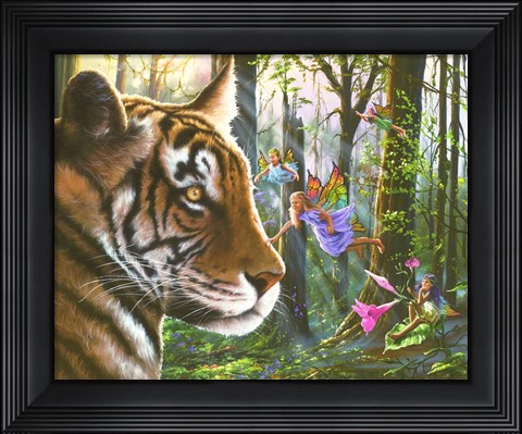 Framed Fearless Fairies Print