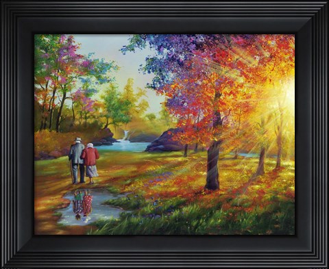 Framed Childhood Sweethearts Print