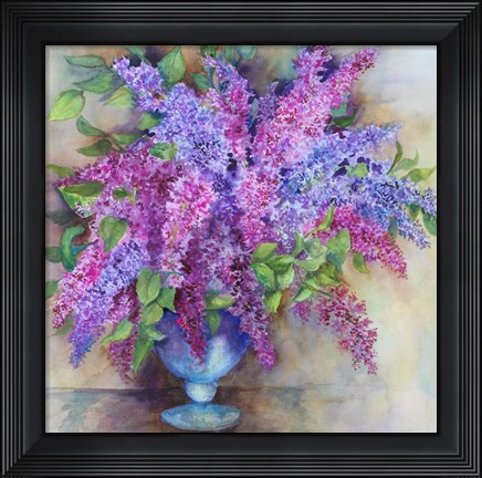 Framed Varity of Lilacs Print