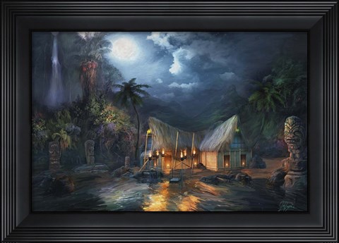 Framed Endeavor To Paradise Print