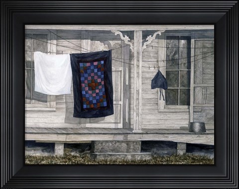 Framed Contrast of Values Print