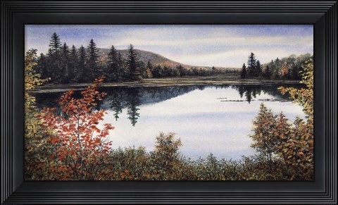 Framed Atunmnrondack Print