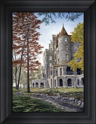 Framed Boldt Castle Print