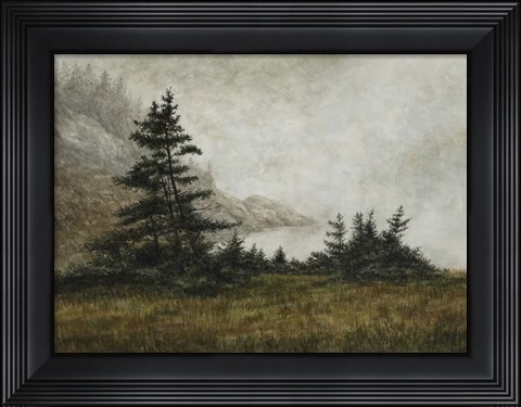 Framed By the Sea Print