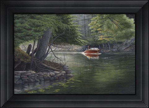 Framed Comming through the Rift Print