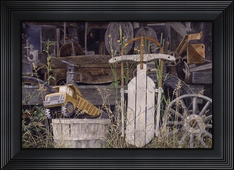 Framed Country Sunday Mornings Print