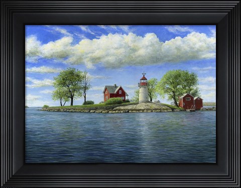 Framed Crossover Light Print