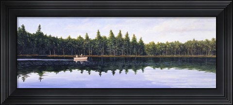 Framed Days Adrift Like Clouds Print