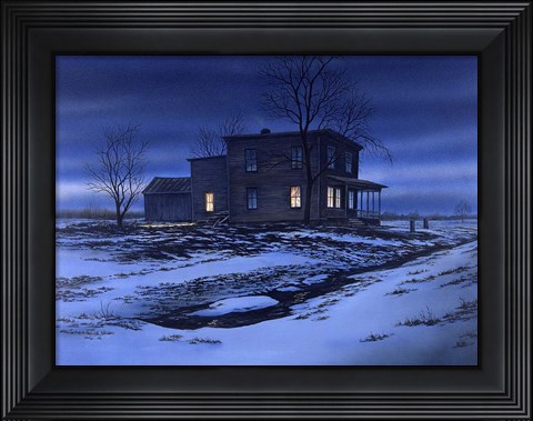 Framed Deep in December Print