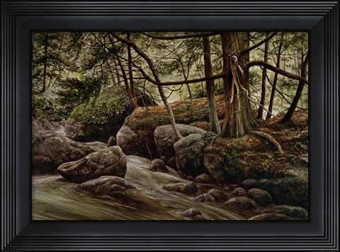 Framed Forest Intrigue Print