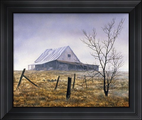 Framed Ground Fog Print