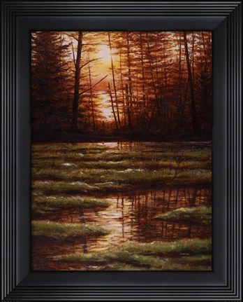 Framed Inland Waters Print