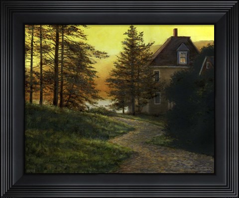 Framed Manana Glow Print