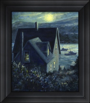 Framed Manana Moon Print