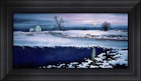 Framed Moonrise Symphony Print