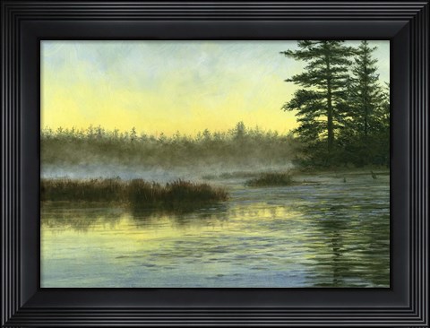 Framed Morning Burnoff Print