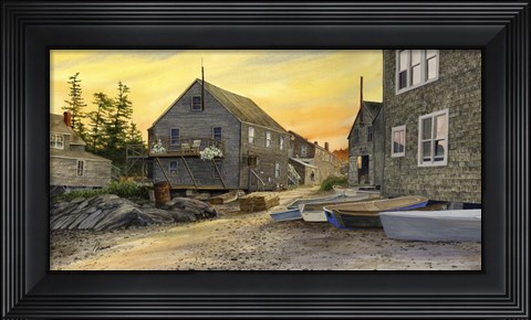 Framed Morning Gold Print