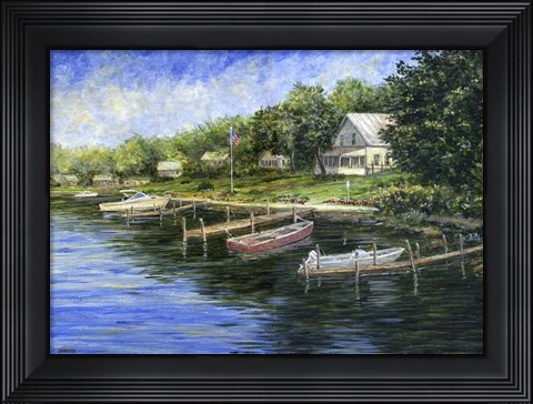 Framed Near the Cut Print