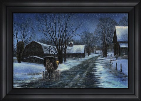 Framed Night Ride Print