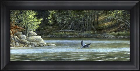 Framed Open Water Print