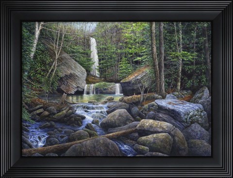 Framed Ozone Falls Print
