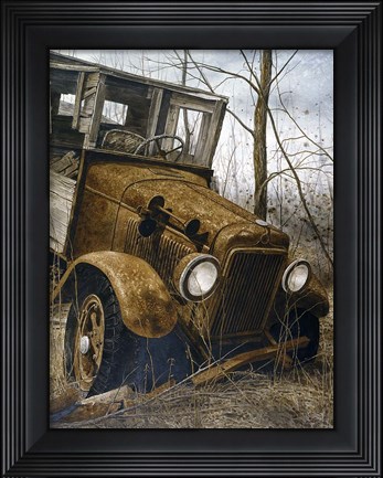 Framed Soldier of Time Print