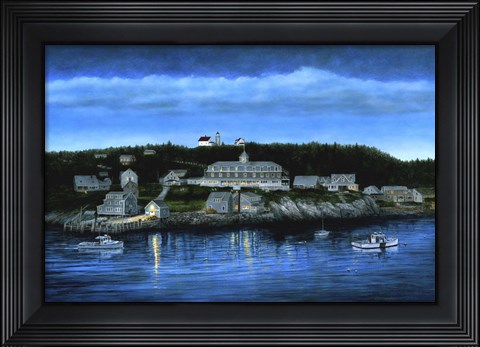 Framed View From Manana Print