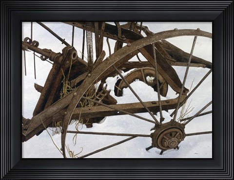 Framed Winter Harvest Print