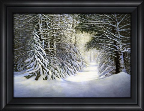 Framed Winter Song Print