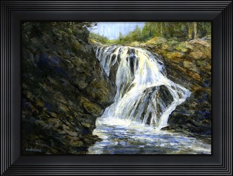 Framed Ausable Falls Print