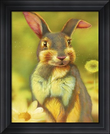 Framed Rabbit Print