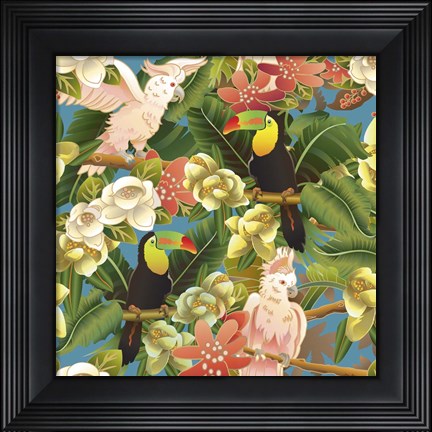 Framed Rainforest Life Print