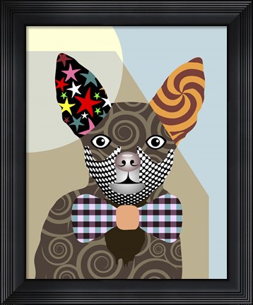Framed Chihuahua Dog Print